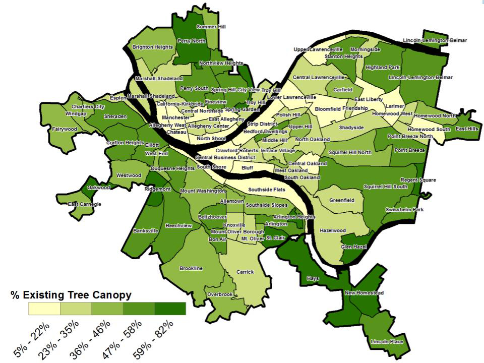 Pittsburgh Urban Forest Master Plan - Tree Pittsburgh